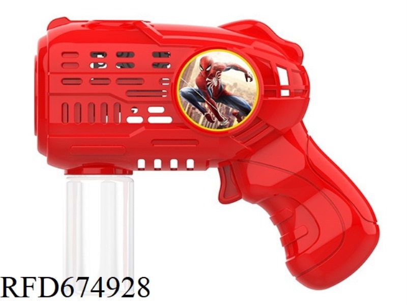 SPIDER MAN ELECTRIC BUBBLE GUN