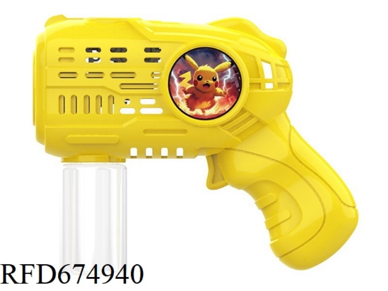 PIKACHU ELECTRIC BUBBLE GUN