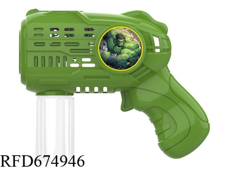 HULK ELECTRIC BUBBLE GUN