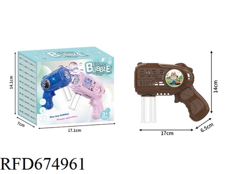 LABUBU SMALL ELECTRIC BUBBLE GUN