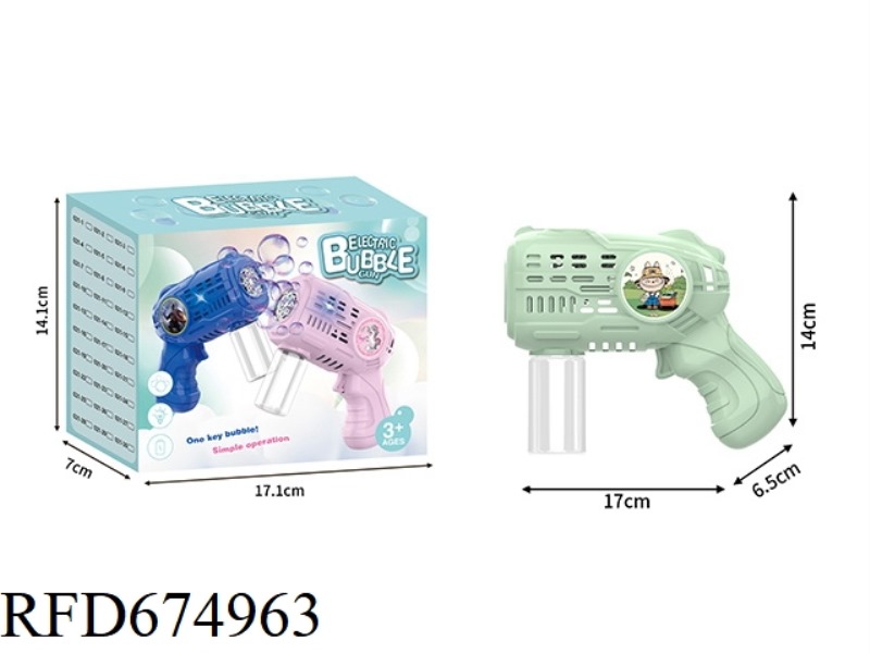 LABUBU SMALL ELECTRIC BUBBLE GUN