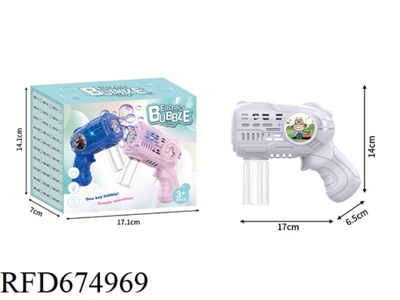 LABUBU SMALL ELECTRIC BUBBLE GUN