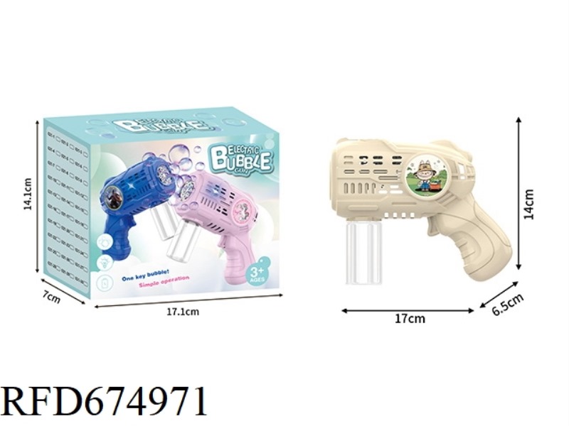 LABUBU SMALL ELECTRIC BUBBLE GUN