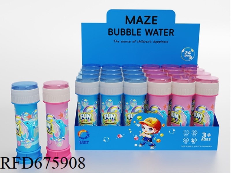 24 ZHUANG DOLPHIN LABEL MAZE BUBBLE WATER