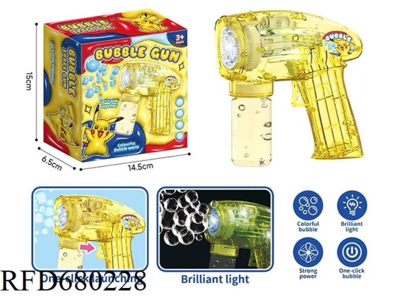 PIKACHU CRYSTAL SPACE BUBBLE MACHINE