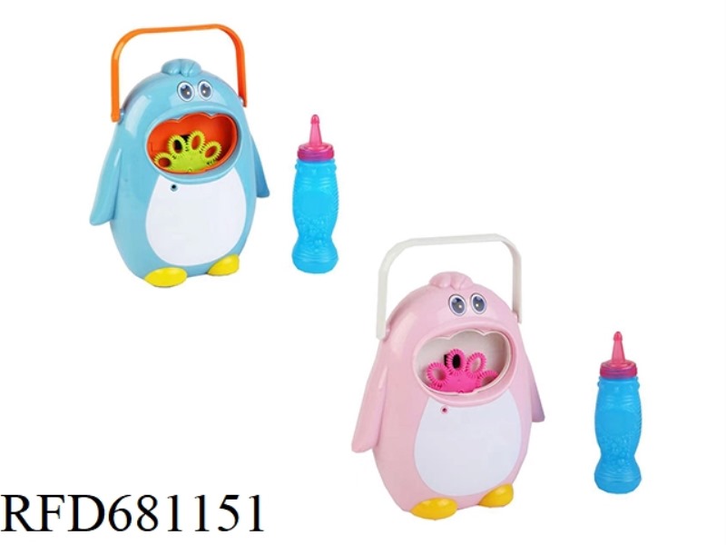 SNOW GOOSE BUBBLE MACHINE WITH MUSIC