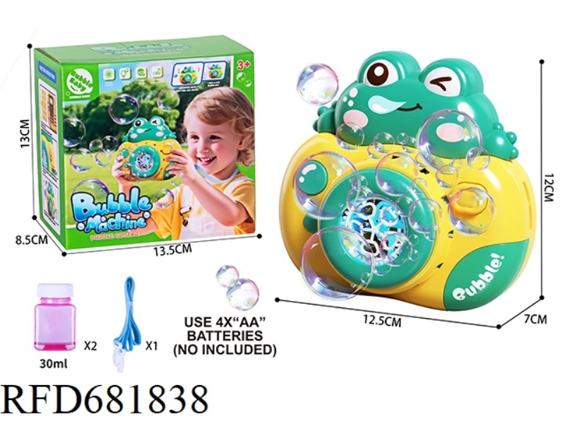 FROG BUBBLE CAMERA