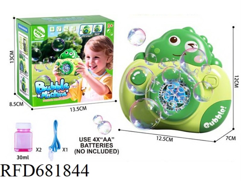 DINOSAUR BUBBLE CAMERA