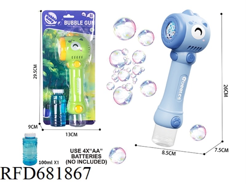 DINOSAUR BUBBLE STICKS WITH LIGHTS