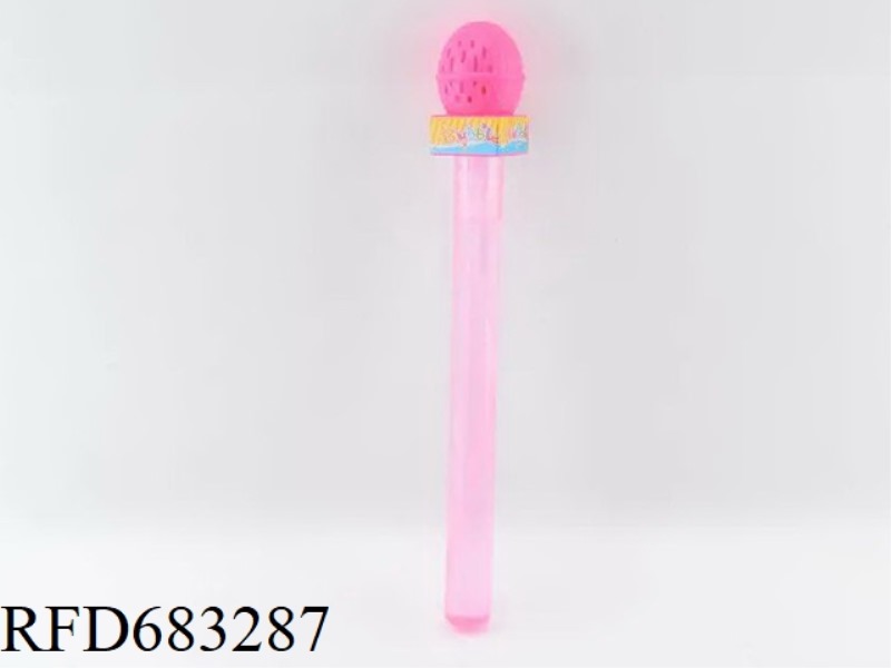 LARGE MICROPHONE BUBBLE (WITH RATTLES)