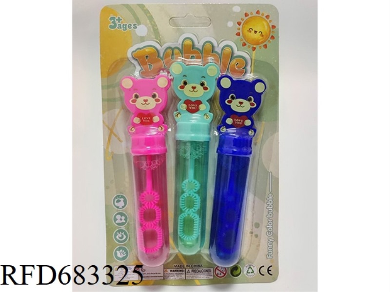 BEAR BUBBLE STICK