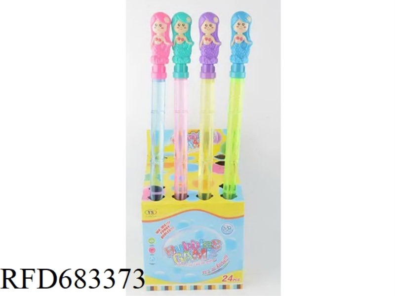 53CM GIRLS BUBBLE STICK 24PCS