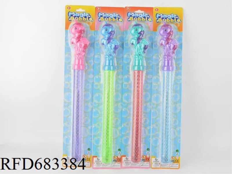 40CM PONY BUBBLE STICK