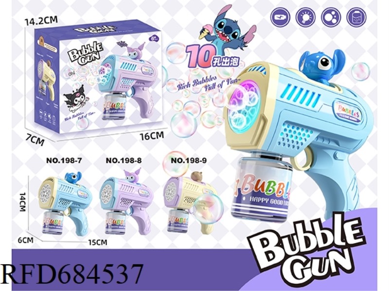 STITCH BUBBLE GUN 120ML *1
