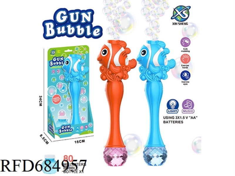 CLOWN FISH STICK (WITH SOUND) 3*AA(ORDINARY BATTERY) 80ML *1