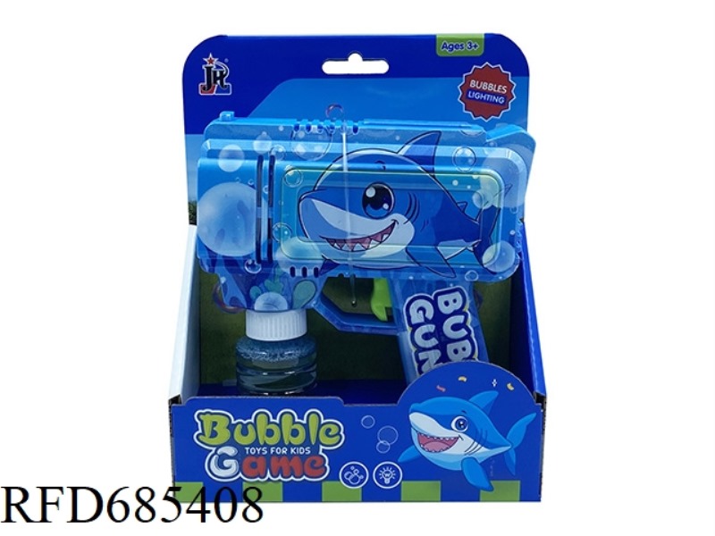8-HOLE SHARK BUBBLE GUN 55ML *1