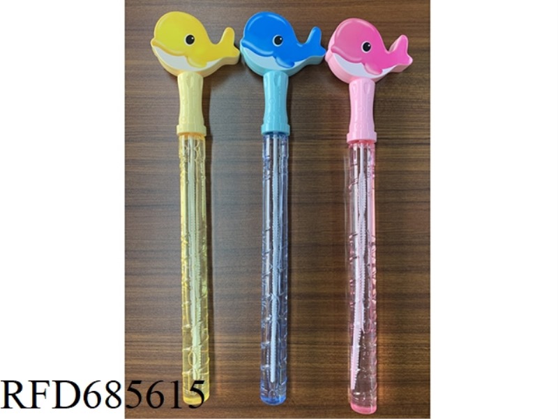 3 PK DOLPHIN BUBBLE WAND