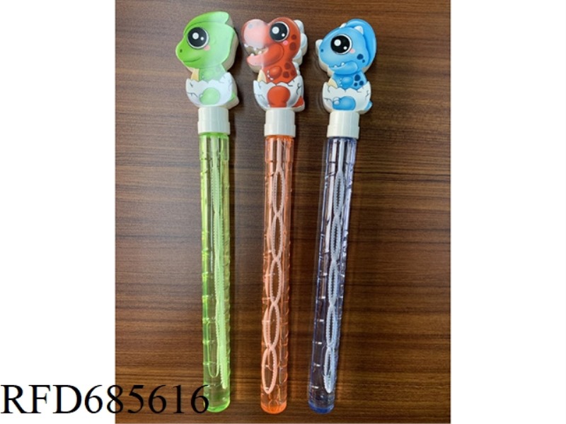 3 PK DINO BUBBLE WAND
