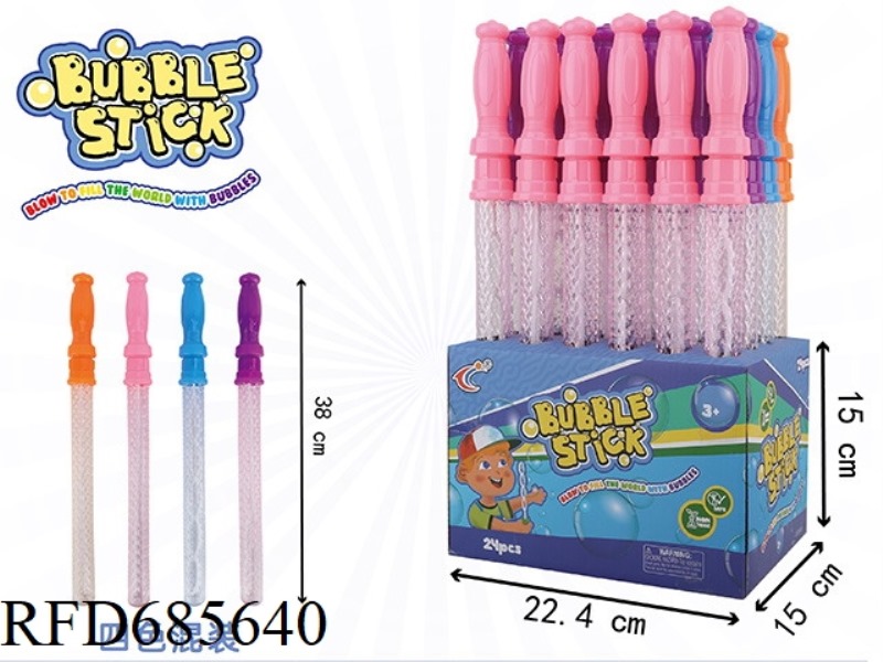 BASEBALL HEAD BUBBLE STICK