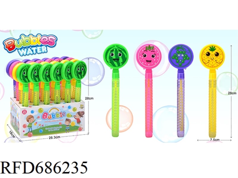 28CM FRUIT ROUND CLAPS