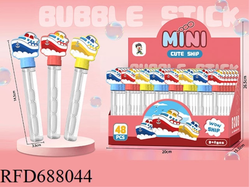 MINI BUBBLE STICKS FOR SHIPS