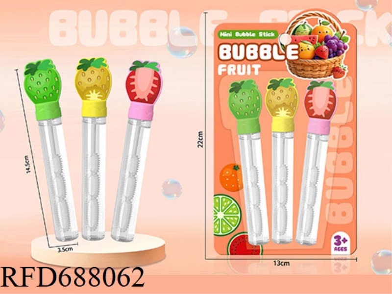 STRAWBERRY MINI BUBBLE STICK