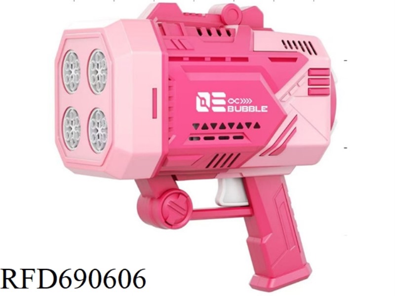 FOUR-CYLINDER 32-HOLE LIGHT SHORT SPACE BUBBLE GUN