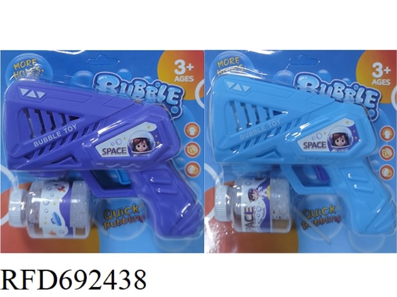 POROUS SPACE ELECTRIC BUBBLE GUN 85ML*1