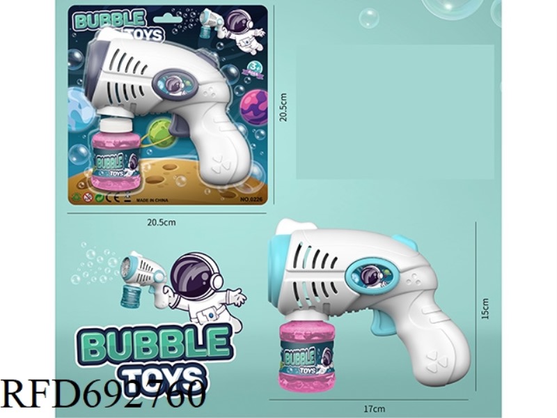 POROUS SPACE ELECTRIC BUBBLE GUN   85ML*1