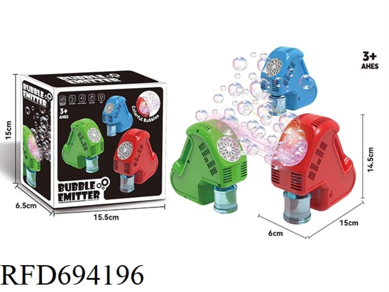 TRIANGULAR BUBBLE MACHINE