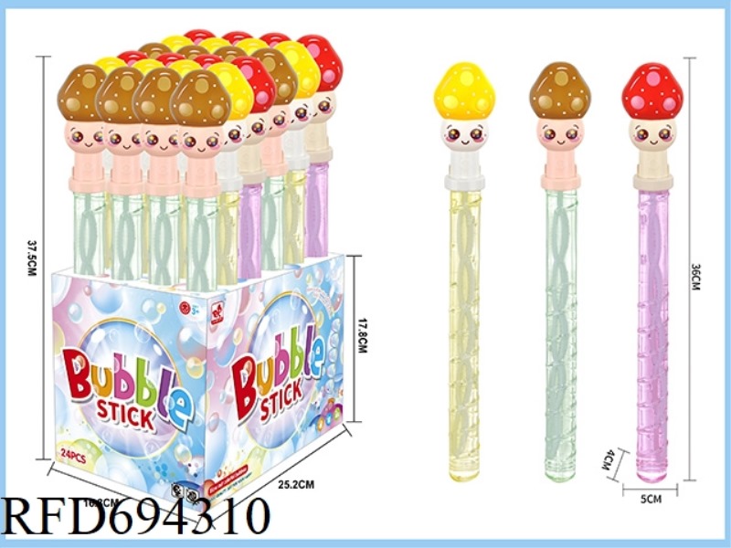 MUSHROOM BUBBLE BAR 24PCS 120ML*1
