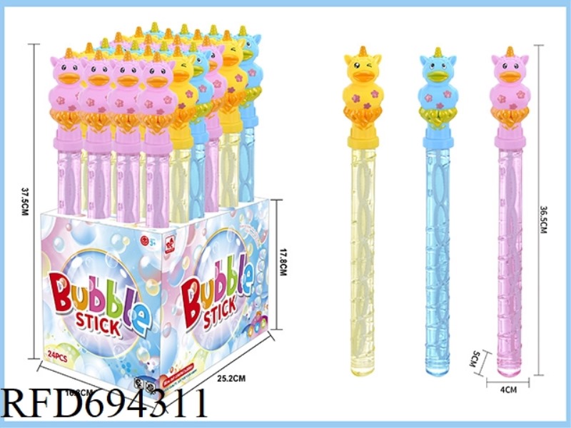 DUCK BUBBLE STICK 24PCS 120ML*1