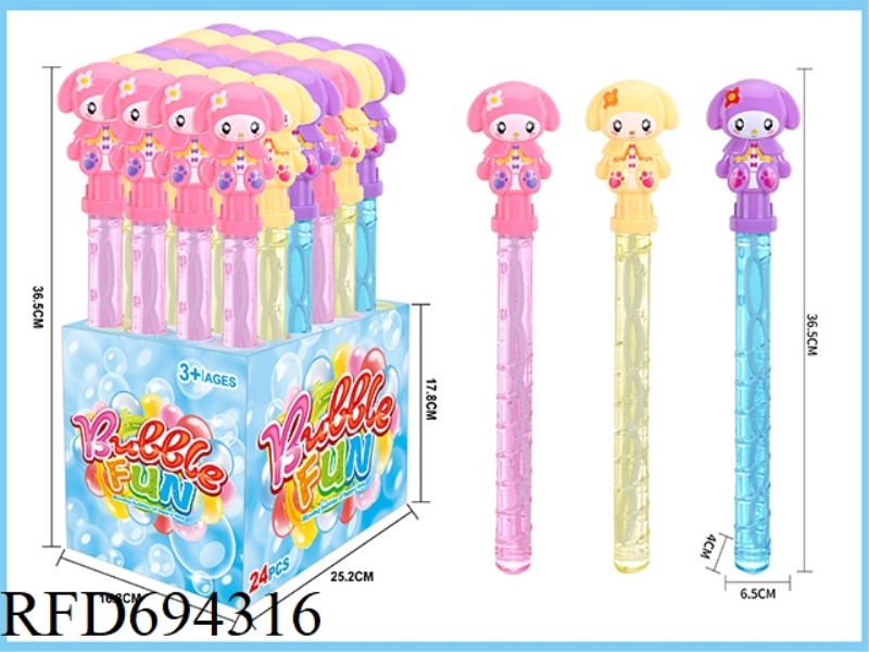 MELODY BUBBLE STICK 24PCS 120ML *1