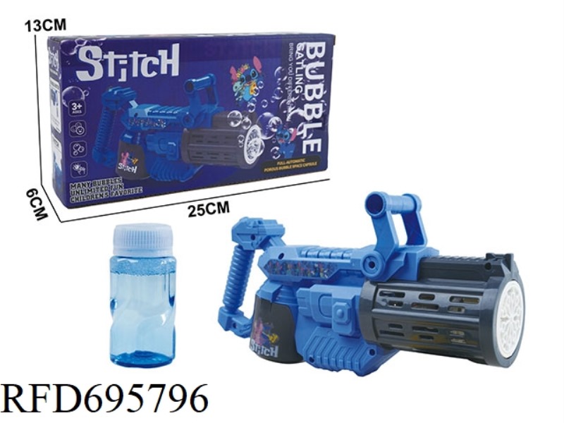 STITCH GATLIN BUBBLE GUN 118ML *1 (NOT INCLUDED IN 4AA)