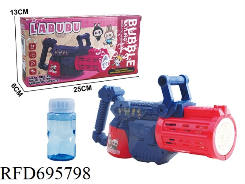 LABUBU GATLIN BUBBLE GUN 118ML *1 (NOT INCLUDED IN 4AA)