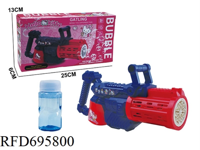 KT CAT GATLING BUBBLE GUN 118ML *1 (NOT INCLUDED IN 4AA)