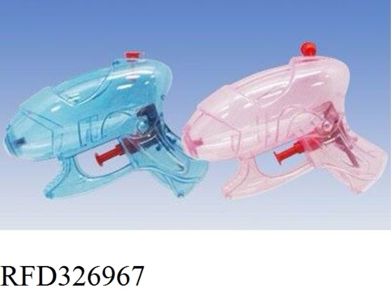 SMALL WATER GUN TRANSPARENT (TWO-COLOR MIXED)