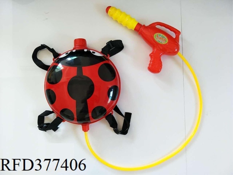 LADYBUG WATER GUN BACKPACK