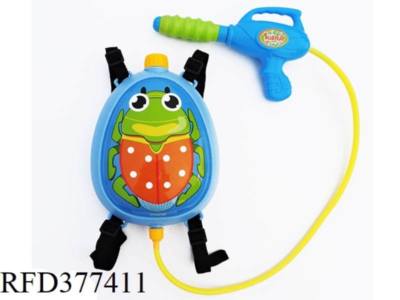 GREEN INSECT OVAL BACKPACK