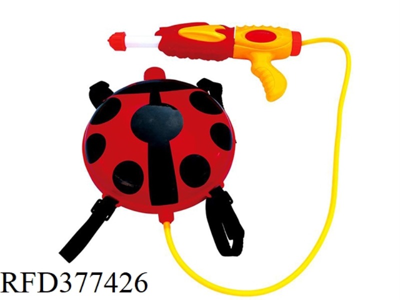 LADYBUG WATER GUN BACKPACK