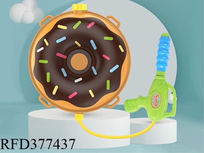 CHOCOLATE DONUT BACKPACK WATER GUN