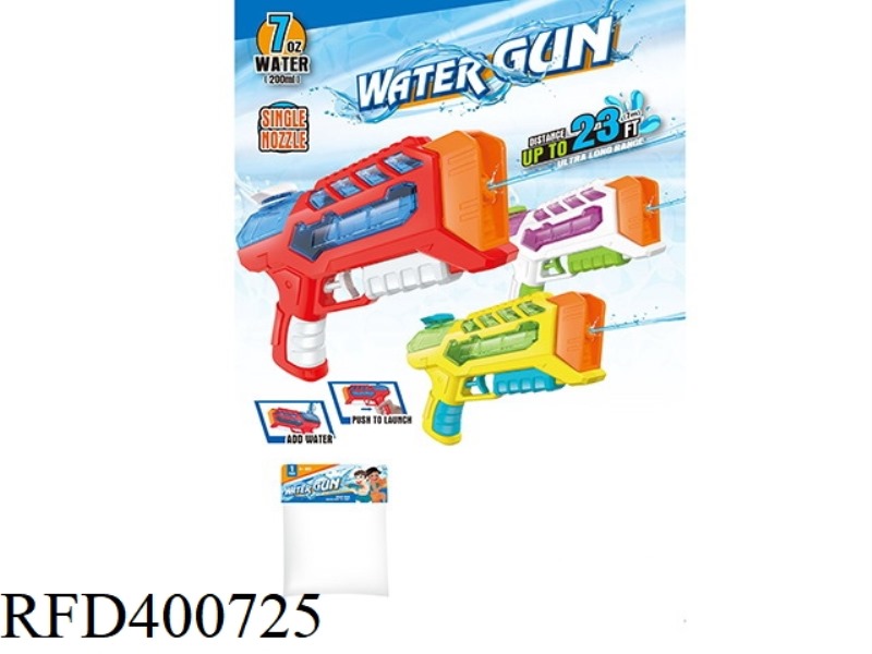 TRANSPARENT BOTTLE WATER GUN