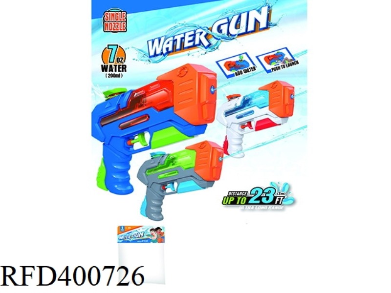 TRANSPARENT BOTTLE WATER GUN