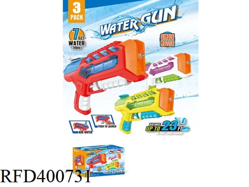 TRANSPARENT BOTTLE WATER GUN