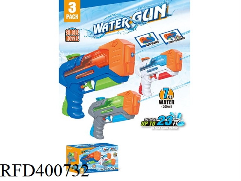 TRANSPARENT BOTTLE WATER GUN