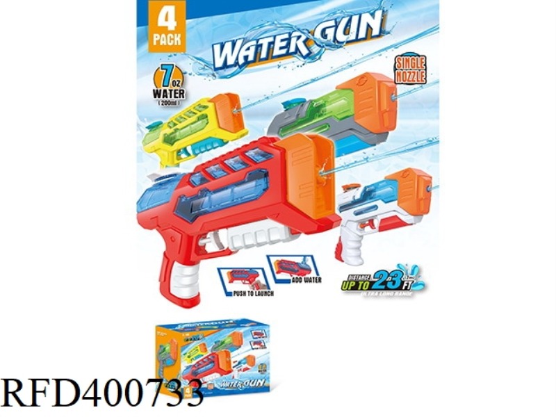 TRANSPARENT BOTTLE WATER GUN