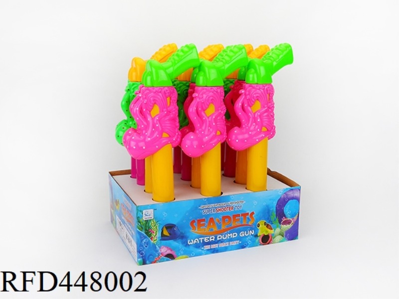 OCTOPUS SOLID COLOR TUBE WATER CANNON 12PCS