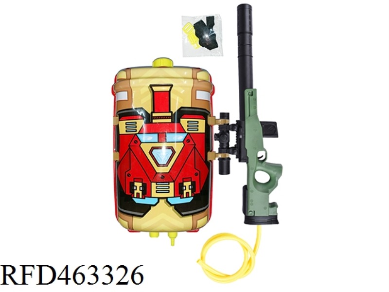 RED TANK AWM CONVERTIBLE BACKPACK (CAPACITY ABOUT 3.2L)