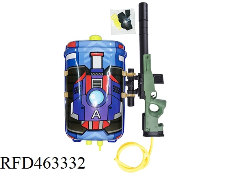 BLUE TANK AWM CONVERTIBLE BACKPACK (CAPACITY ABOUT 3.2L)