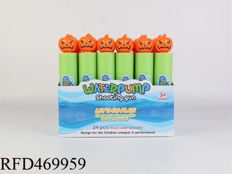 PUMPKIN 27CM ROUND WATER CANNON (DIAMETER 5CM) 24PCS